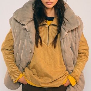 Free People Roll With Us Puffer Vest